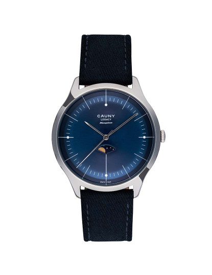 imagem de Relógio Homem Moonphase Azul1