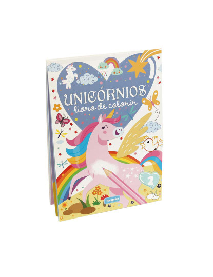 imagem de Unicórnios - Livro de Colorir - 21