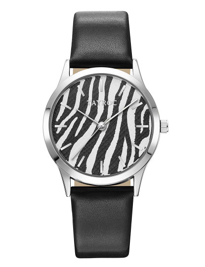 imagem de Relógio Senhora Preto e Zebra1