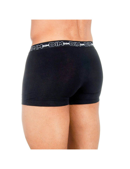 imagem de Pack 2 Boxers Cotton Streech Homem Preto e Branco8