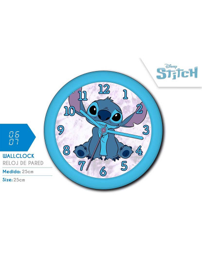 imagem de Relógio De Parede Stitch 6X12