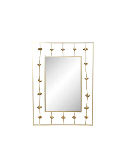 imagem de Espelho Flor Dourado 1