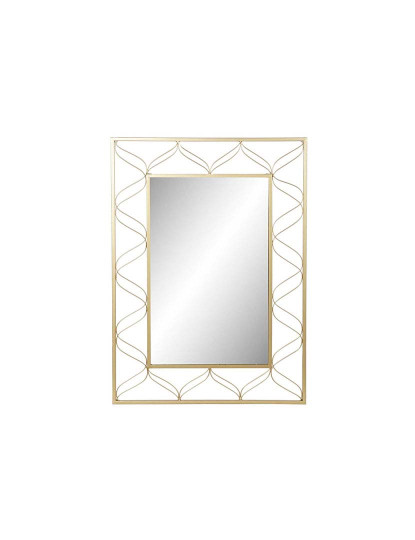 imagem de Espelho Metal Dourado 1