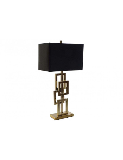 imagem de Candeeiro Mesa Metal 38X23X78 Dourado 1