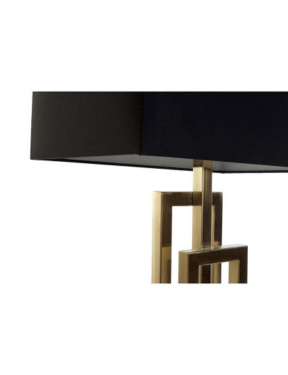 imagem de Candeeiro Mesa Metal 38X23X78 Dourado 4