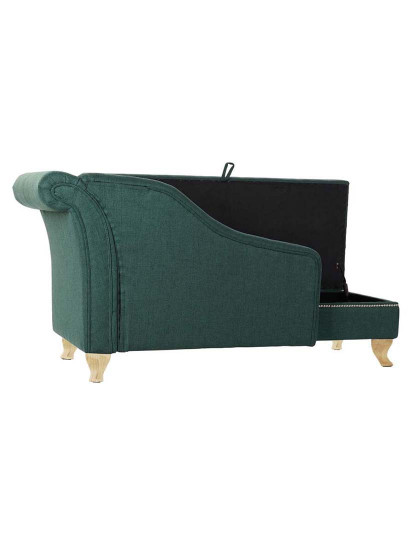 imagem de Chaise longue Capitoné Verde6