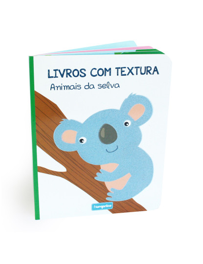 imagem de Livros Com Textura Animais da Selva1