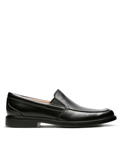 imagem de Sapatos Homem Un Aldric Slip Preto/Pele1