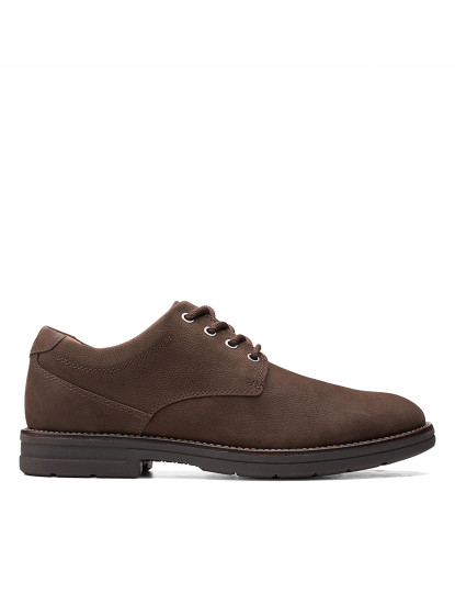 imagem de Sapatos Homem Banning Plain  Nubuck Castanho Escuro1