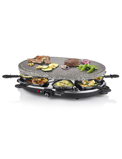 imagem de Raclette 8 Oval Pedra Grill Party 3