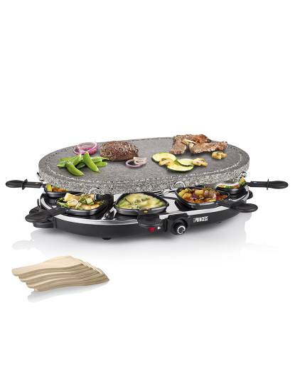 imagem de Raclette 8 Oval Pedra Grill Party 10