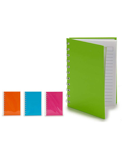 imagem de Pack 6 Cadernos Capa Rígida A6 Diversos 4 Cores Vivas1