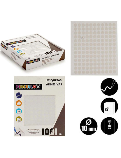 imagem de 12 Packs De Etiquetas Adesivas Diam 10Mm 7 Páginas1