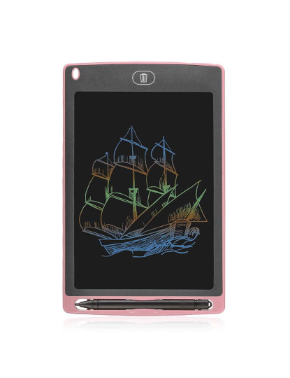 imagem de Tablet LCD portátil de desenho e escrita com fundo multicolor de 8,5 polegadas1
