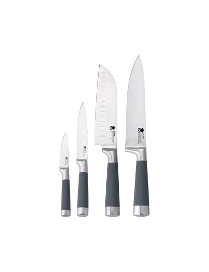 imagem de Conjunto de tacoma lavável universal, grande capacidade e conjunto de 4 facas San Ignacio premium: chef, santoku, multiuso e descascador6