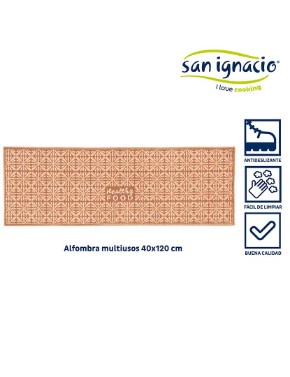 imagem de Tapete multiuso de alimentação saudável 40x120cm coleção kinvara2