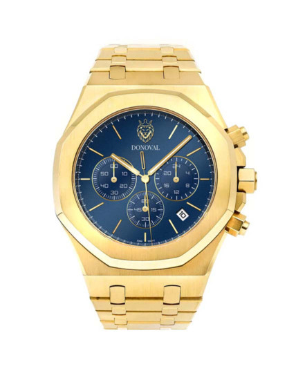imagem de Relógio Dourado e Azul1
