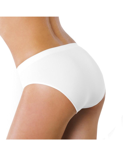 imagem de Pack 3 Cuecas Slip Clássicas Branco 1