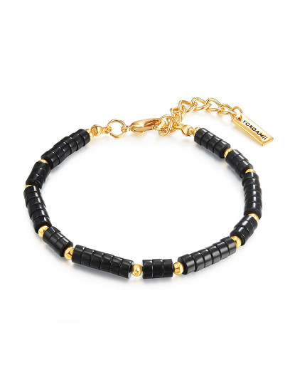 imagem de Pulseira ouro amarelo preto1