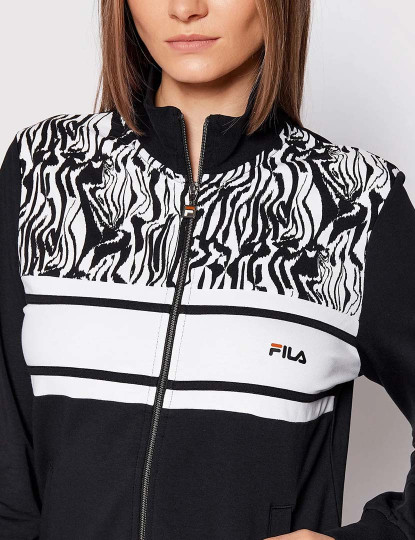 imagem de Sweatshirt Senhora Preto Beauty/Bright Branco Abstract Zebra Aop4