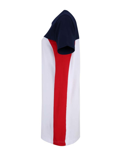 imagem de Vestido Senhora Bright Branco/Medieval Azul/Vermelho3