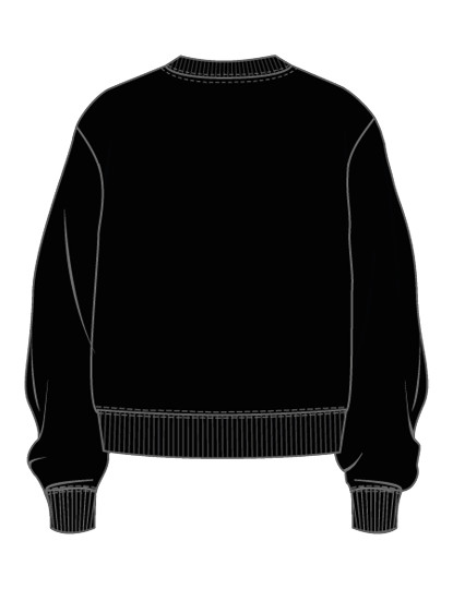 imagem de Sweatshirt Senhora Preto2