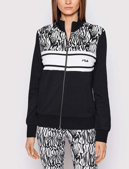 imagem de Sweatshirt Senhora Preto Beauty/Bright Branco Abstract Zebra Aop1