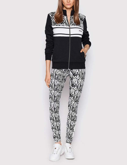 imagem de Sweatshirt Senhora Preto Beauty/Bright Branco Abstract Zebra Aop3