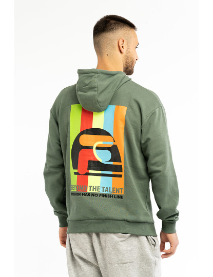 imagem de Sweatshirt Homem Verde3