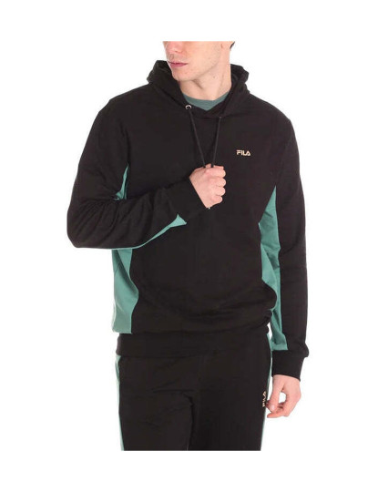 imagem de Sweatshirt Homem Preto e Verde1