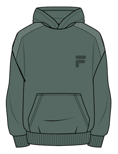 imagem de Sweatshirt Homem Verde1