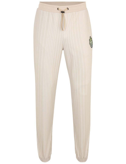 imagem de Calças de Treino Homem Fields Of Rye/Antique Branco Irregular Striped1