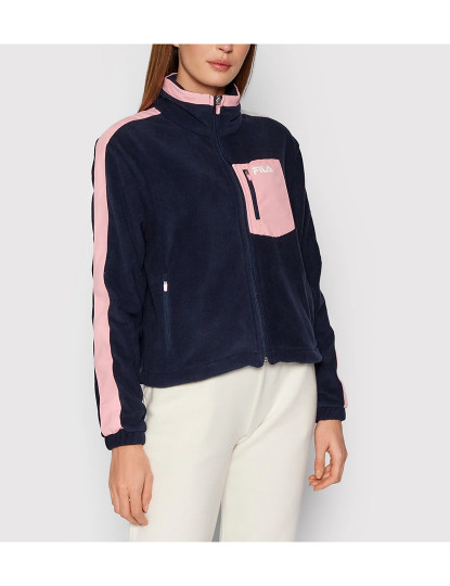 imagem de Sweatshirt Senhora Azul e Rosa1