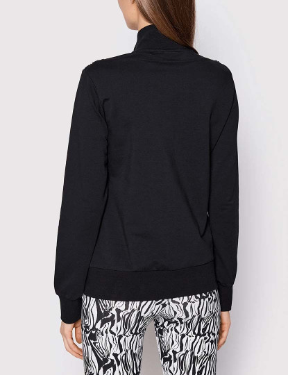 imagem de Sweatshirt Senhora Preto Beauty/Bright Branco Abstract Zebra Aop2