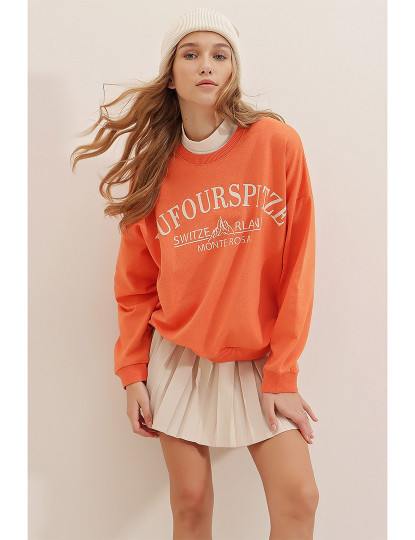 imagem de Sweatshirt Senhora Laranja5