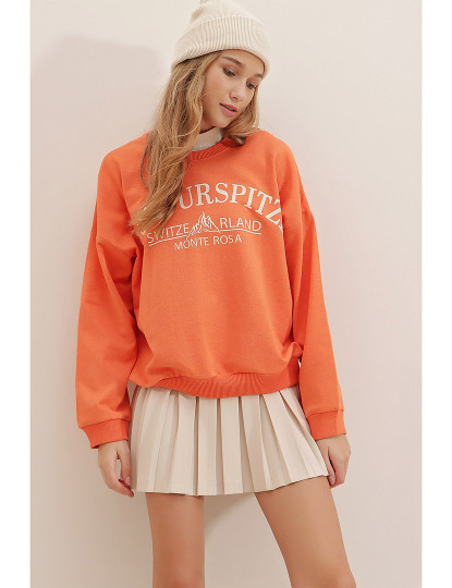 imagem de Sweatshirt Senhora Laranja2