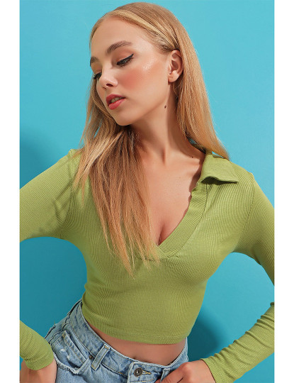 imagem de Blusa Senhora Verde Pistacho2