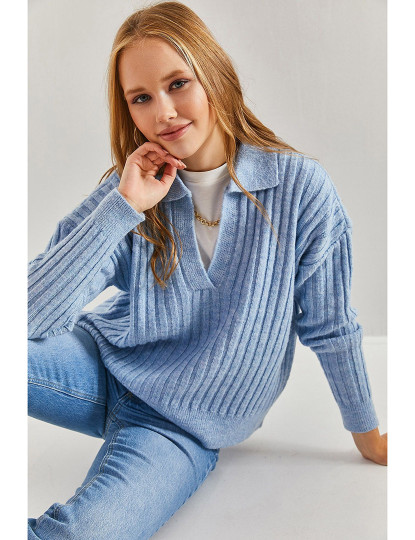 imagem de Sweatshirt de Senhora Azul bebê1