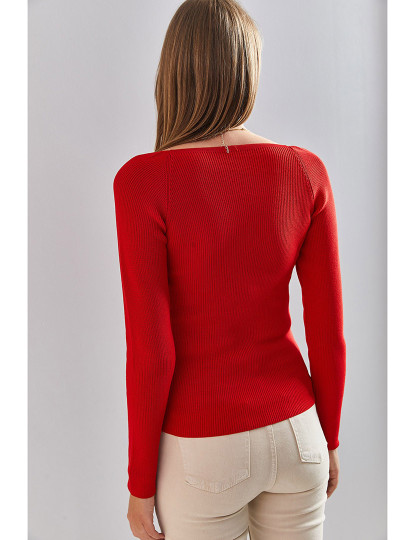 imagem de Sweatshirt de Senhora Vermelho4