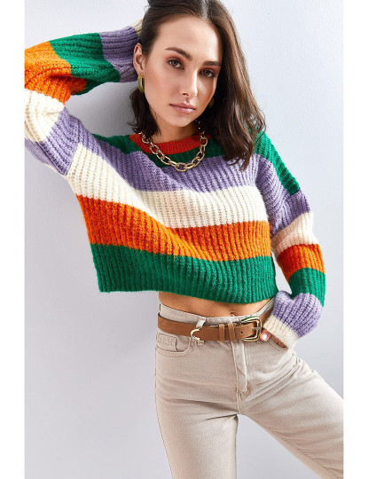 imagem de Sweatshirt de Senhora Multicolorido1