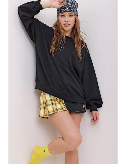 imagem de Sweatshirt Senhora Preto1