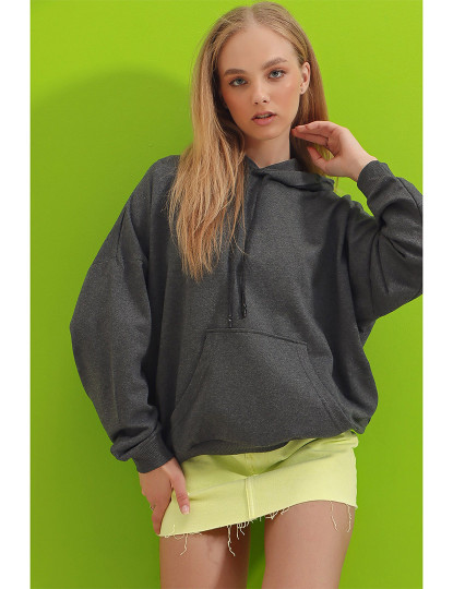 imagem de Sweatshirt Senhora Antracite4