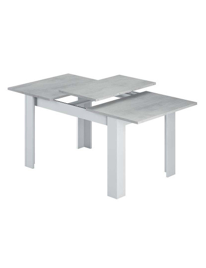 imagem de Mesa Refeição Extensível Cinza/Branco3