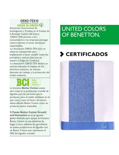 imagem de Toalha Praia Benetton Azul8