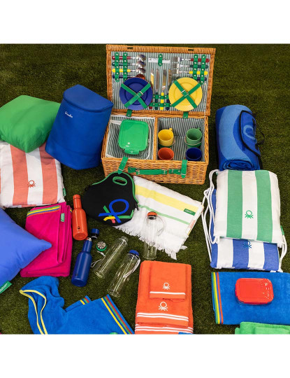 imagem de Pack Bolsa + Toalha de Praia Benetton Verde10