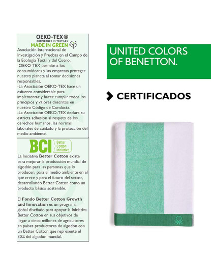 imagem de Toalha Praia Benetton Verde8