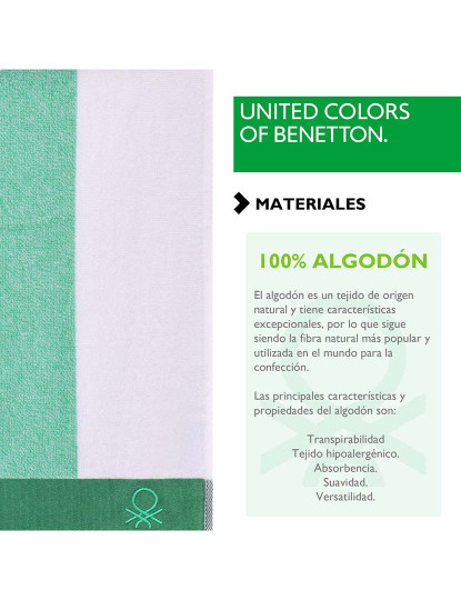 imagem de Toalha Praia Benetton Verde9