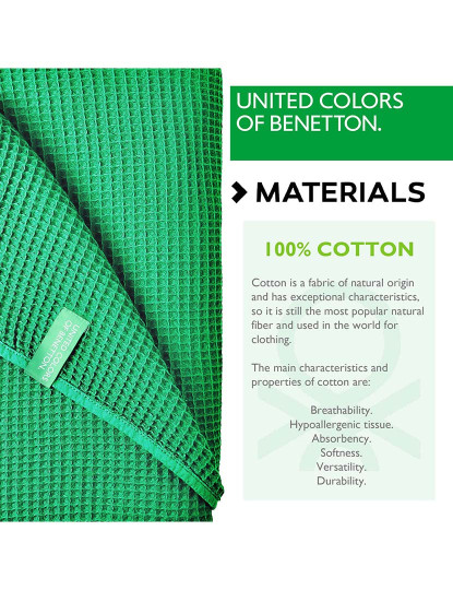 imagem de Manta Benetton Verde Foam3