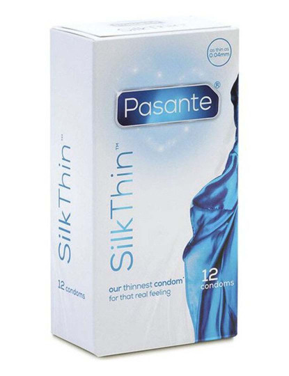 imagem de Preservativos Pasante SilkThin 19 cm 53 mm1