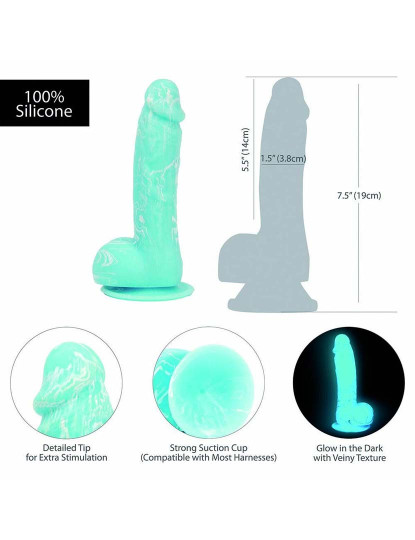 imagem de Dildo Addiction Luke Dong 7.5 Inch3